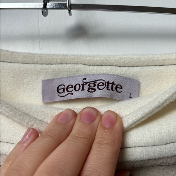 Colorblocked maxi straight skirt - Picture 4 of 5